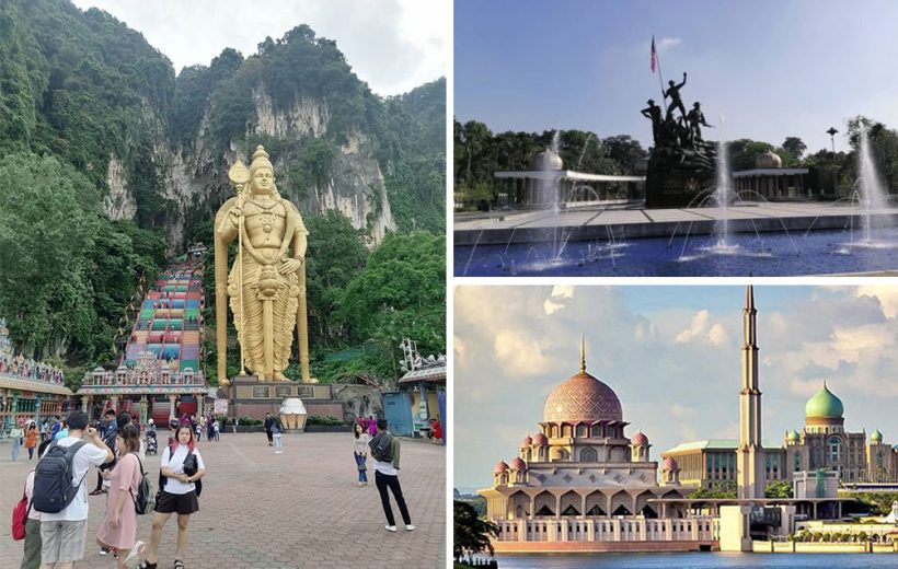 (3 in 1 Exclusive) - Putrajaya Tour with Lake Cruise and Kuala Lumpur City Exploration with Batu Cave Visit (All entry ticket included)